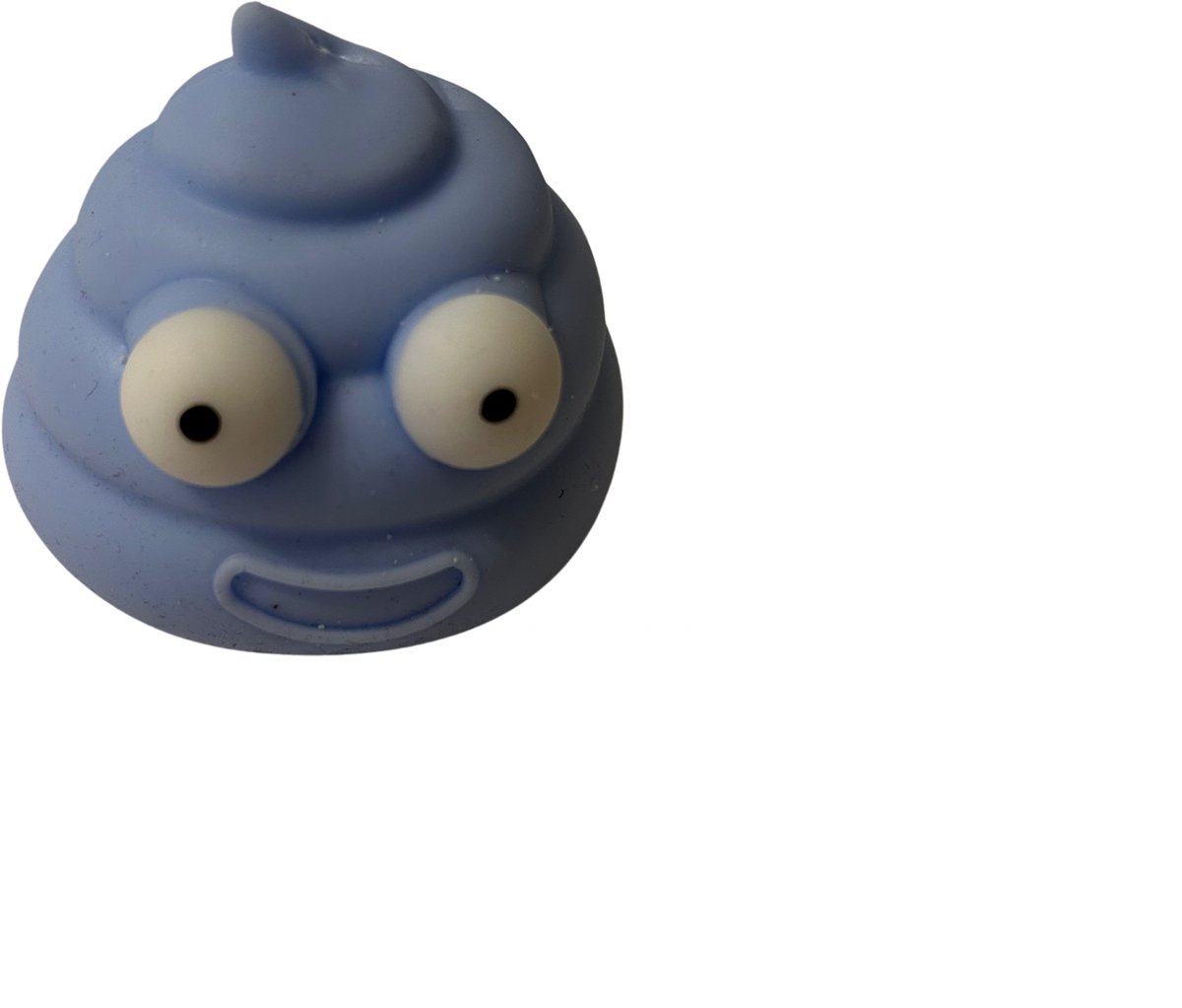 Speelvriendelike Poo Drol Stressbal / Knijpbal / Squishy | Nep Poep | Anti Stress Speelgoed - Blauw